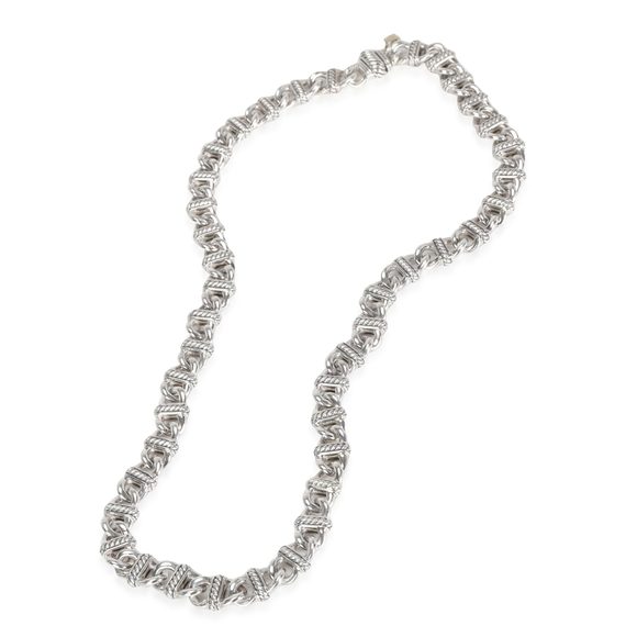 David Yurman Madison Link Chain Collection Necklace in Sterling Silver - Picture 2 of 3